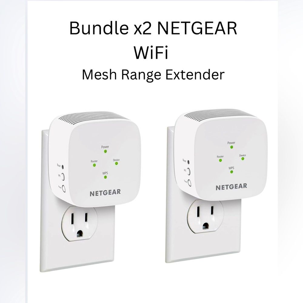 NETGEAR WiFi Mesh Range Extender (EX5000) -  w/ AC1200 Dual Band Signal Booster